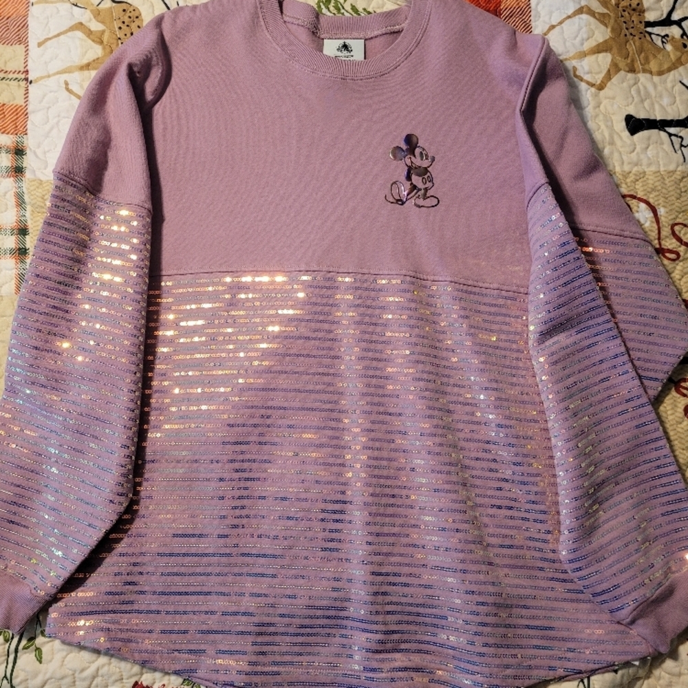 Disney Purple Mickey Mouse Kids Shirt